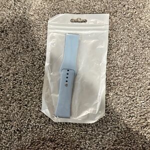 Light Blue Silicone Replacement Wristband for Smartwatch